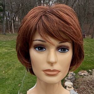 Henry Margu Tyler 4728 Naturally Yours Monofilament Wig 29R Red Shag NWT